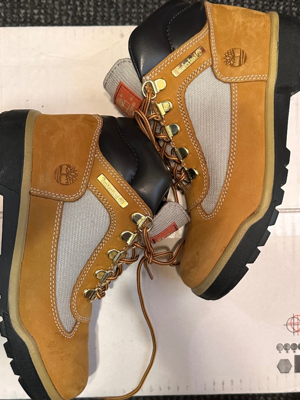 Timberland Premium 6-inch waterproof boots feature iconic wheat nubuck leather a